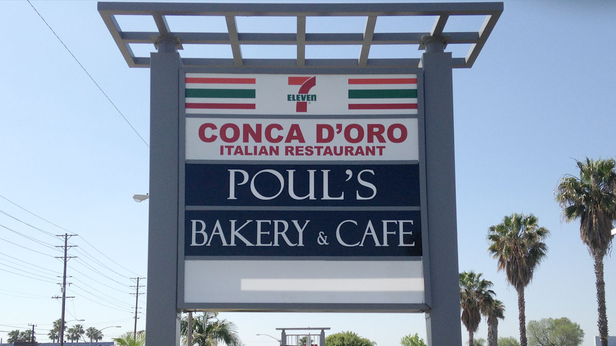 Architectural Pylon Signage Design OC