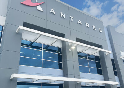 Custom Reverse Halo Channel Letters Building Signs