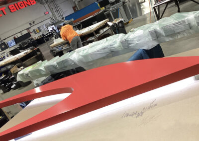 Custom Reverse Halo Channel Letters Signage Manufacturer
