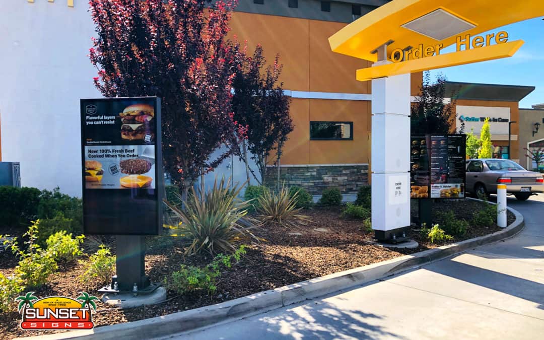 Drive Thru Restaurant Signs • Interior and Exterior Restaurant Signs