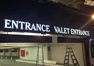 Lighted Exterior Signs