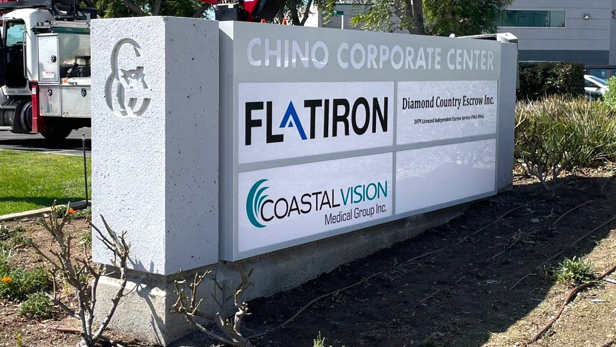 Masonry and Stone Monument Signs