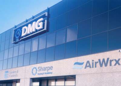 Multi Business Building Sign Design and Install Orange CA 92865
