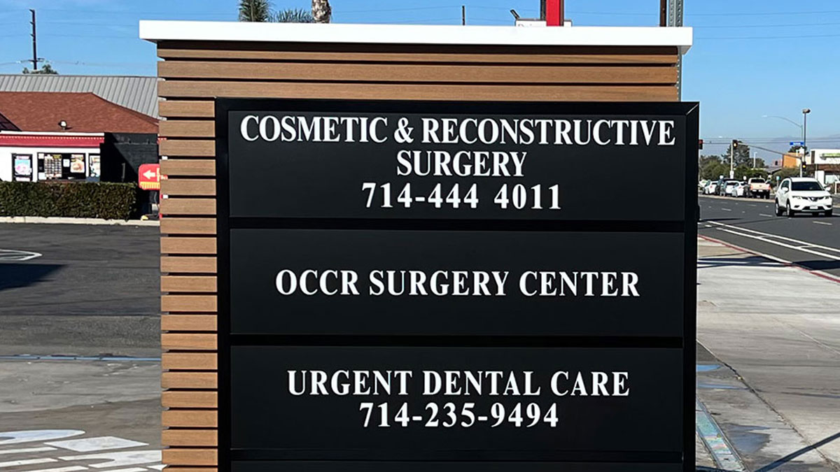 Multi Tenant monument signage