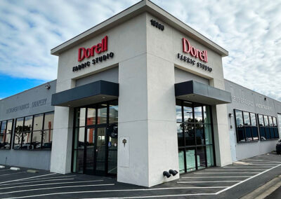 Reverse Lit channel letters Dorell Fabric Studio Fountain Valley 2