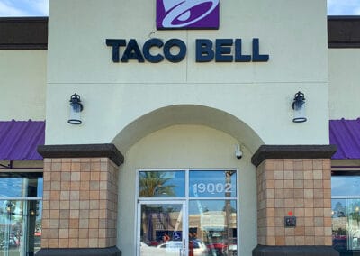 Taco Bell Channel Letter Signs