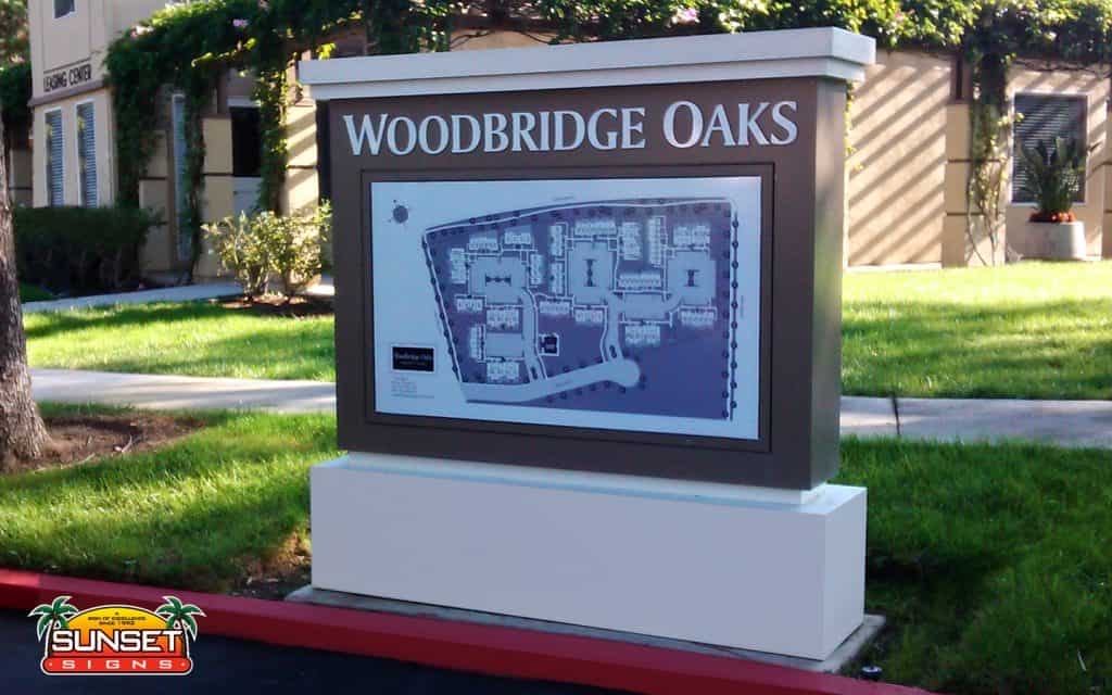 Custom Made Wayfinding Directory Signs • Sunset Signs