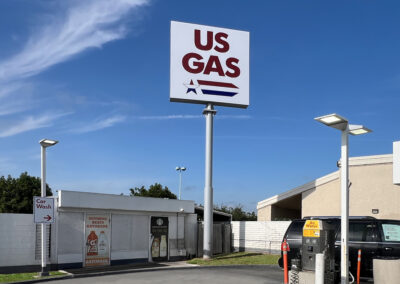 new panaflex faces for pylon signs rebranding new businesses